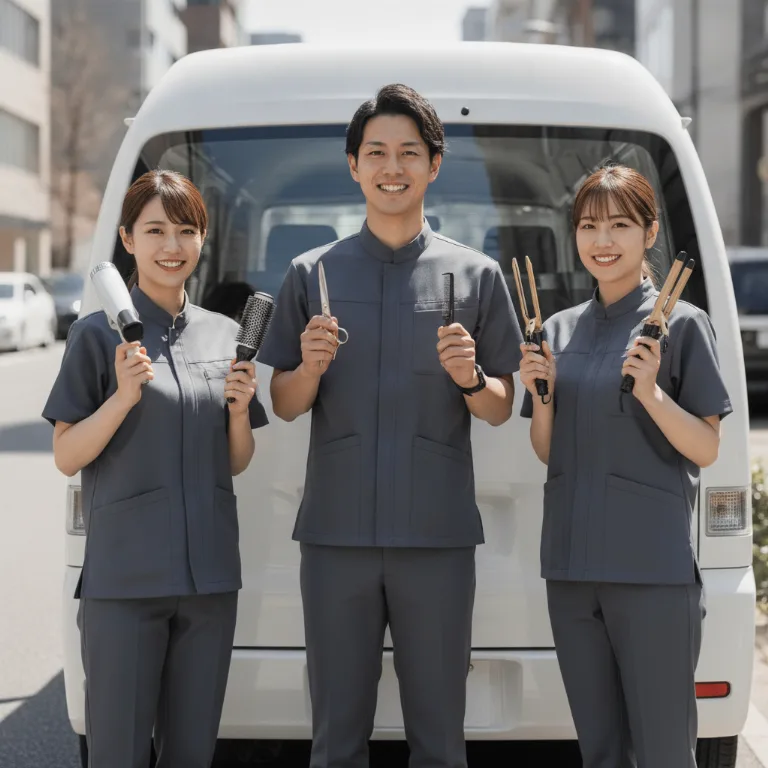 高級美容室 のチーム: 岩槻市